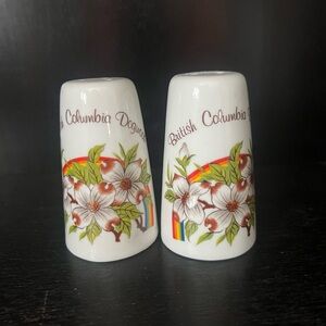 6/$20 British Columbia Salt & Pepper Shakers